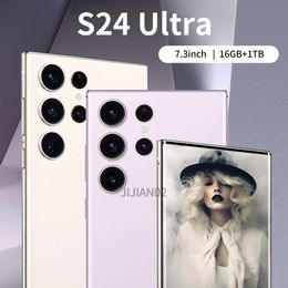 S24 Ultra Android English Phone Octa Core Smartphone 6.8-Inch Face ID Full Touch 13MP Camera Screen Unlocked GPS HD Display 168