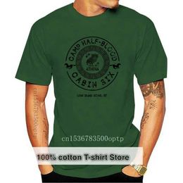 Men's T-Shirts New Percy Jackson - Camp Half-Blood Mens White T-Shirt Clothing Casual Printed T Men Summer Short Slves Light T Shirt T240510
