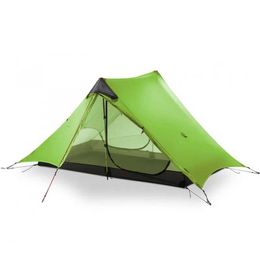 Tents and Shelters 3F UL Gear Lanshan 2P Lancer 2-Person Camping Tent Season 3 4 15D Silicone Nylon Extreme Ultra Light Outdoor Hiking Double LayerQ240511
