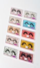 1 Pair False Eyelashes with Brush 3D Long Lasting Natural Eyelashes Extension Thick Long Beauty Dramatic Makeup Tools4382541