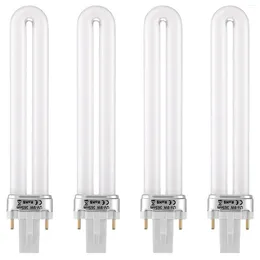 Nail Dryers 9w U-shaped 365nm UV Lamp Bulb Tube For Nails Light Dryer Bulbs Tubes Lightbulb