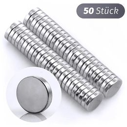 Party Favor N35 Strong Round Disc Magnets Rare-Earth Neodymium Magnet 50Pcs
