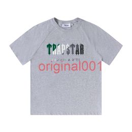 mens tshirts Trapstar short sleeved mens couple ins street summer loose casual T-shirt womens trendy top Trapstar sports suit short sleeved shorts set cb