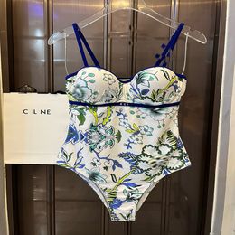 Bikini badkläder designer baddräkt sommarstrand bad damer en bit badkläder sexig lyxig badkläder för kvinnor