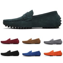 GAI casual shoes for men low black grey red blue oranges brown dark greens flat sole mens outdoor shoes