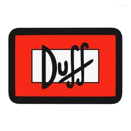 Carpets Duff Beer Door Floor Bath Kitchen Mat Anti-Slip Indoor Welcome Doormat Toilet Entrance Carpet Rug Footpad