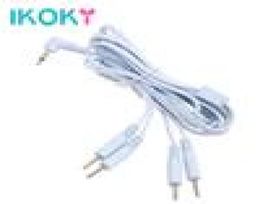 IKOKY Therapy Massager Accessories Electro Stimulation For Penis Ring Anal Plug 24 Pin Electric Shock Wire Cable Sex8349382