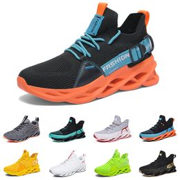 GAI running shoes for men women Black White Greys Green Blue Red Yellow Orange hotsale breathable Colourful outdoor sneaker sport trainers