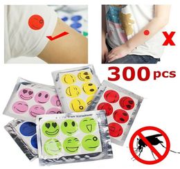 Fast 1 set6 pcs Anti Mosquito Sticker Patch Citronella Mosquito Killer Cotton Smiling Face Mosquito Repellent5844055