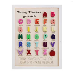 Party Decoration Teacher Gift Appreciation Thank You School Thanks Preschool Large Christmas Ornament