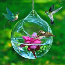 Other Bird Supplies Humming Glass Feeder Outdoors Hummingbird Fashion Manually Blowing Smart 10cm