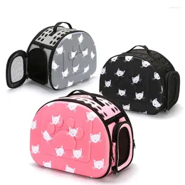 Cat Carriers Bag Portable Breathable Pet Carrier Bags Soft Single Shoulder Small Dogs Outgoing Travel Backpack Foldable Handbag