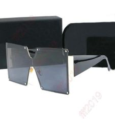 Oversized Square Sunglasses For Men One Piece Gradient Lens Big Frame Sun Glasses 2022 SemiRimless Brand Design UV400 Driving She6624337