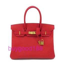 AAbirdkin Delicate Luxury Designer Totes Bag 10 30 Handbag Epsom Leather Red Red Women's Handbag Crossbody Bag