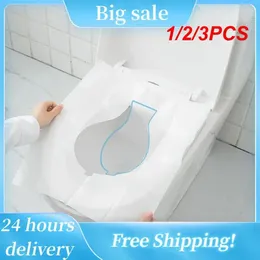 Toilet Seat Covers 1/2/3PCS Disposable Cover Type Travel Camping El Bathroom Accessory Paper Waterproof Soluble Water