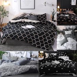 Bedding Sets Home Textile European And American-Japanese Size No Four-Piece Bed Sheet Set Duvet Cover Pillowcase Full