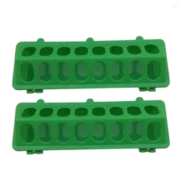 Other Bird Supplies 2 Pcs Pigeon Food Box Containers Poultry Feed Container Small Boxes Accessories Plastic