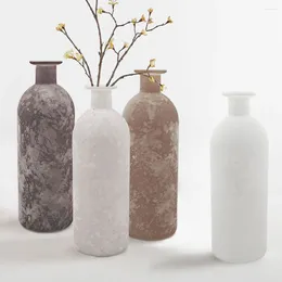 Vases 4x Nordic Marbled Glass Vase Centerpieces Artistic Flower Bottle Assorted For Table Office Farmhouse Entryway Celebrate