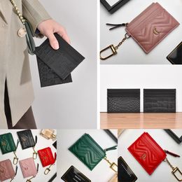 Lovable Leather Credit ID Card Holder Purse Womens Luxury Designer Sheepskin Wallet Bags Case Mens Cards Bag Card Holder Outdoor Couple Style Student