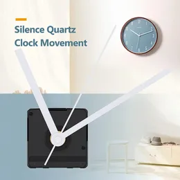 Clocks Accessories 1PCS Silent Quartz Clock Mechanism Kits Long Shaft Motor Movement Compatible For DIY Replacement Durable