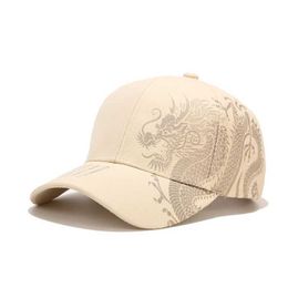 Ball Caps Unisex Golden Dragon Printed Snapshots Baseball Hat Spring and Autumn Outdoor Adjustable Casual Hat Sunscreen Hat