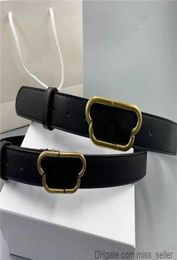 Women Genuine Leather Belt Mens Designer Belts Fashion Men Womens Gold Buckle Belts Classic Cowskin B Belt Waistband Cintura Ceint6957591
