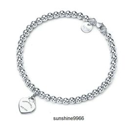 Charm Bracelets Designer Love Heart Bracelet Sier Bracelet Bottom Plating for Girlfriend Souvenir Gift Fashion Charm Designerjewelry