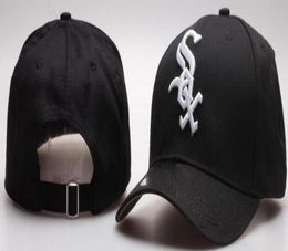 New Brand designing White Sox Hats Men Women Baseball Caps Snapback Solid Colours Cotton Bone European American Styles Fashion hat6011066