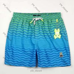 Shorts Mens Fashion Beach Pants Skull Shorts Rabbit Print Summer Surf Quick Dry European And American Style 428e