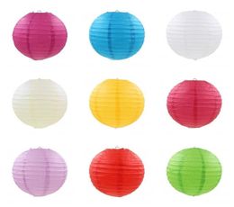 Mid Autumn Festival Paper Lanterns For Wedding Birthday Festival Party Decoration Lantern Chinese Style Many Colors 7 41pt8 C RZ2391099