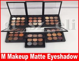 M Eye Makeup Eyeshadow X 9color Natural Matte Satin Eyes Pro Colour 9 Compact Makeup Eye Shadow Palette8930614