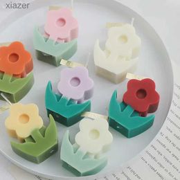 Scented Candle Flower scented wax Korean home decoration flower decoration perfume handmade flower candle decoration candle WX