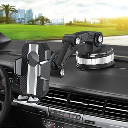 Car Holder Universal Large Truck Extended Suction Cup Type Car Holder Fixed Shockproof Mobile Phone Stand Big Joint GPS Navigation Holder T240509