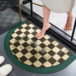 Bath Mats Bathroom Mat Non-slip Home Absorbent Lavatory Bedroom Floor Toilet Memory Foam Washable Rug Decor