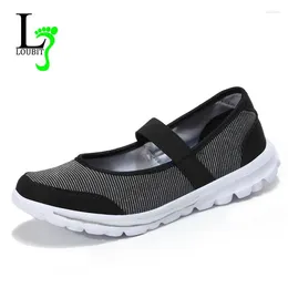 Casual Shoes 2024 Women Flats Fashion Summer Autumn Loafers Breathable Air Mesh Mother Big Size 42 Lady Sneakers