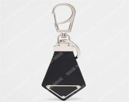 Unisex Keychains Mens Designer Keychain Fashion Keyrings For Woman Black Leather Luxury Key Chains Lanyards Car Key Ring Bag Charm6568575