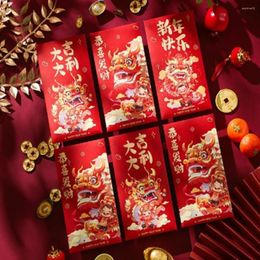 Gift Wrap Dragon Year Money Red Envelope Paper Jam Rectangle 2024 Universal Bag High Quality Large Capacity