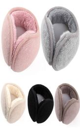 Womens Mens Winter Outdoors Warmers Ear Bags Earmuffs Bandless Fleece Ear Earcap8170290