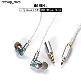Headphones Earphones DD ddHiFi E2023 Janus3 Dynamic Driver HiFi In-Ear Monitors IEMs with MMCX Earphone Cable and 3.5mm / 4.4mm Replaceable Plugs S24514 S24514