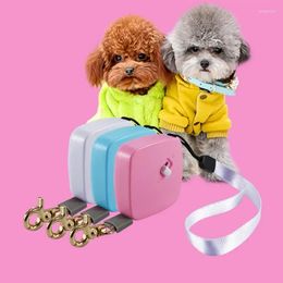 Dog Collars Automatic Retractable Pet Leash Walking Traction Rope Roulette For Teddy Puppy Small Medium Cats And Dogs Outdoor