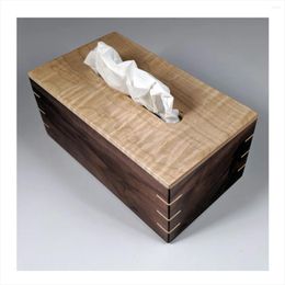 Party Favour Wooden Tissue Box Holder Featuring Exquisite Woodwork And Engravings