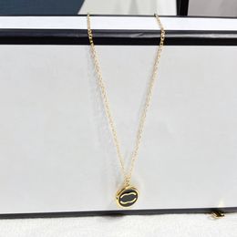 Letter Pendant Designer Necklace Brand Letter Jewellery Gold Plated Stainless Steel Necklaces Chain Wedding Party Birthday Gift Vogue Womens Fashion Accessory