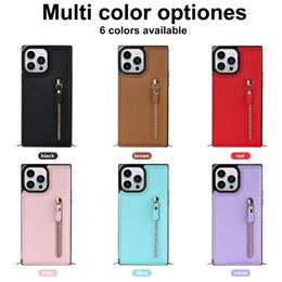 Crossbody Double Button Fermuper iPhone15pro Max 14plus 13 12 11 Kart kayış destek destek önleyici Apple 15 Çok fonksiyonlu cep telefonu kasası