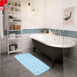 Bath Mats Bathroom Anti-slip Mat Shower Room Household Floor Pad Waterproof Children's Elderly Washroom Anti-fall Foot Rugs