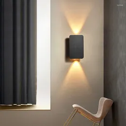 Wall Lamp Creative Minimalist LED Decoration Staircase Corridor Living Room TV Background Lamps Bedroom Bedside Night Light