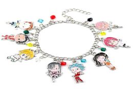 Link Chain The Seven Deadly Sins Meliodas Elizabeth Liones Charm Bracelet Escanor Lion Merlin Boar Gowther Goat King Ban Jewelry7808463