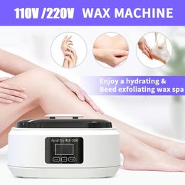 110V 220V Hand and Foot Care Wax Therapy Machine Professional Wax Heater Temperature Control Display And Timing Function 240506