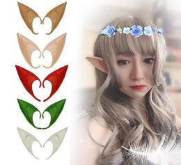 Party Decoration Latex Pointed False Ear Fairy Cosplay Masquerade Costume Accessories Angel Elven Elf Ears Po Props Adult Kids 8328161