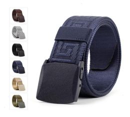 Plastic Buckle Cloth Belt Fashion Casual Canvas Mens And Womens Individual Decorative Jeans 38cm Belts Ceinture1872780