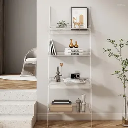 Decorative Plates Acrylic Bookcase Living Room Display Rack Storage Multi-Layer Integrated Wall Shelf